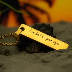 Personalised Photo Engraved Necklace – Turn Your Memories into Jewelry