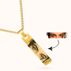 Personalised Photo Engraved Necklace – Turn Your Memories into Jewelry