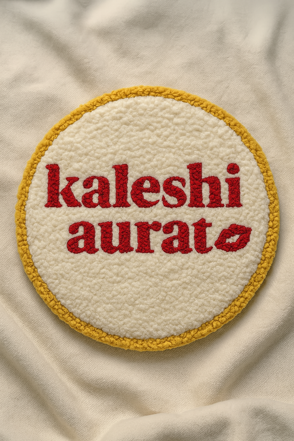 Kaleshi Aurat Mug Rug | Table Accent & Decor