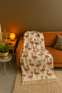 Pink Pataka Throw