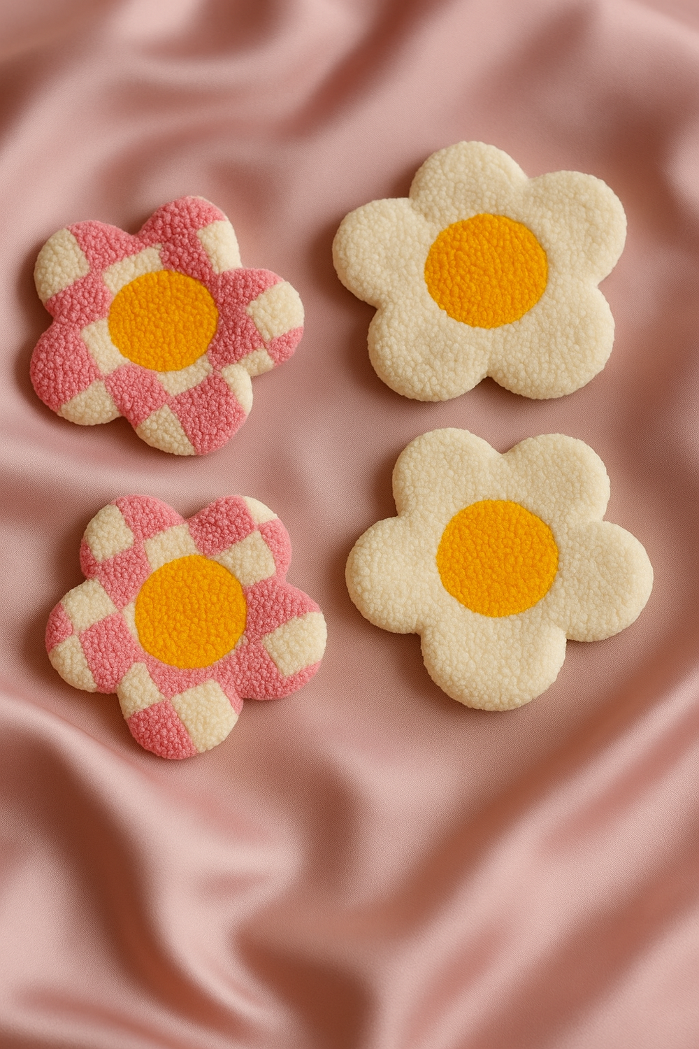 Daisy Daze Mug Rug | Floral | Table Accent & Decor