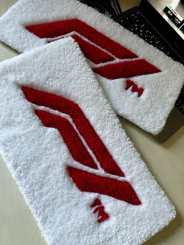 Formula 1 Hand-Tufted Keyboard Rug | Motorsport Desk & Gaming Setup